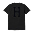 Load image into Gallery viewer, HUF ESSENTIALS CLASSIC H TEE-CHARCOAL