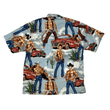 Load image into Gallery viewer, MAUI AND SONS POLO BUTTON DOWN SHORT SLEEVES - GRAY GRY