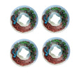 Load image into Gallery viewer, SLIME BALLS 53MM HAIRBALLS 50-50 95A WHEELS - WHITE/BLUE