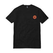 Load image into Gallery viewer, SLIME BALLS LOGO FLAME TEE-BLACK