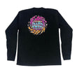Load image into Gallery viewer, SLIME BALLS SB LOGO CHROME LS TEE - BLACK