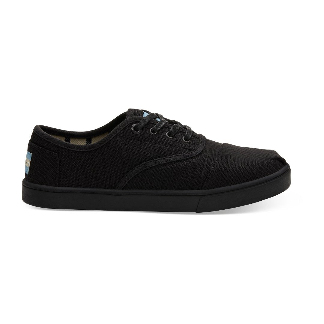 Toms sales cordones black