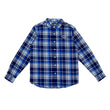 Load image into Gallery viewer, ILLEST Worldwide Flannel - Blue/White (4709514838098)