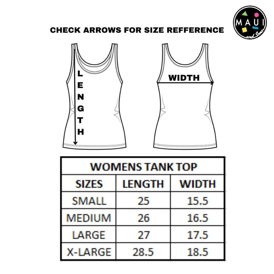 MAUI AND SONS RAZUR BACK TOP LADIES - WHSTR