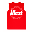 Load image into Gallery viewer, ILLEST BOLD LOGO MUSCLE TEE - RED
