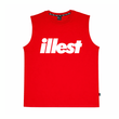 Load image into Gallery viewer, ILLEST BOLD LOGO MUSCLE TEE - RED
