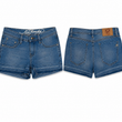 Load image into Gallery viewer, LADIES SHORT - BLU 011
