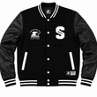 Load image into Gallery viewer, CLASSIC VARSITY JACKET - BLK
