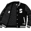 Load image into Gallery viewer, CLASSIC VARSITY JACKET - BLK
