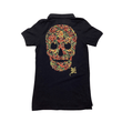 Load image into Gallery viewer, ED HARDY WOMENS POLO SHIRT -  BLK/GOLD
