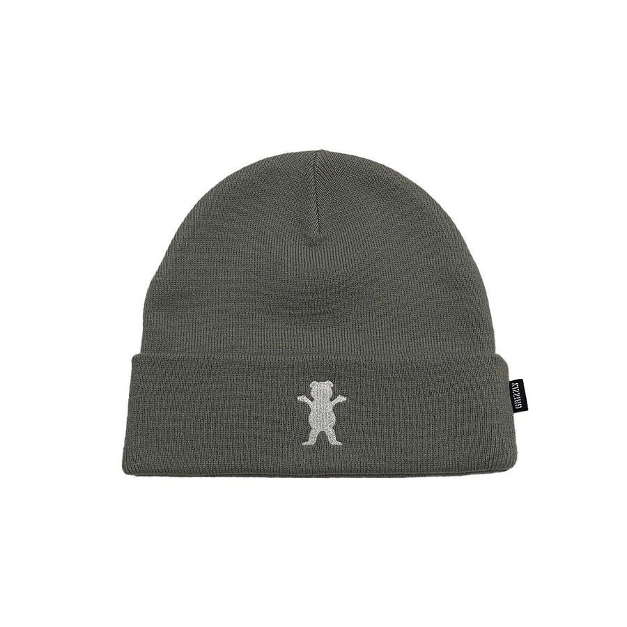 GRIZZLY OG BEAR EMBROIDERED BEANIE