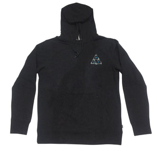 HUF BROKEN BONES P/O HOODIES - BLACK