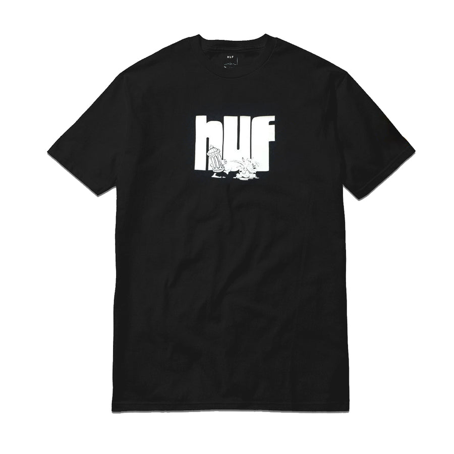 HUF HYDRATE TEE - BLACK