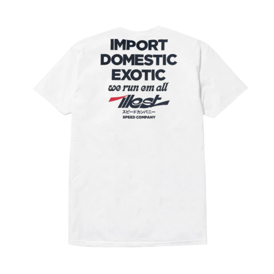 ILLEST EXOTIC TEE - WHITE