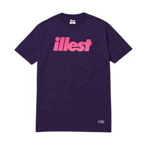 ILLEST BOLD LOGO TEE - NVY
