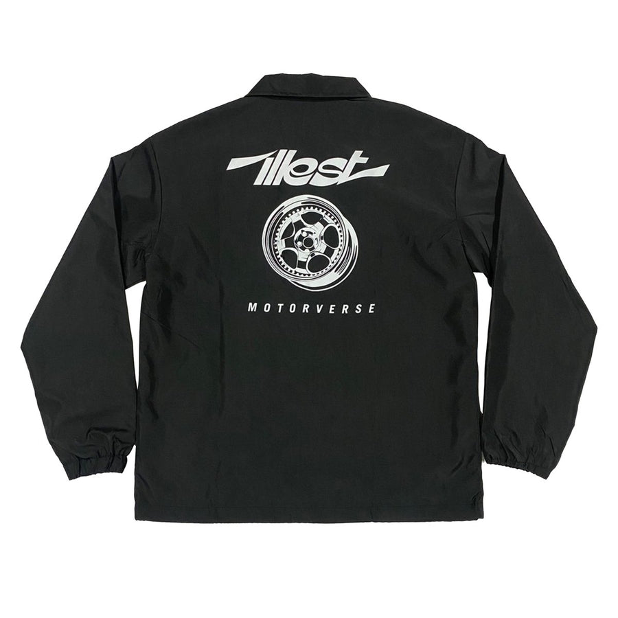 ILLEST CORE COACH JACKET - BLACK