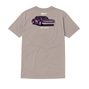 ILLEST MIDNIGHT RIDER TEE - SAND WARM GREY
