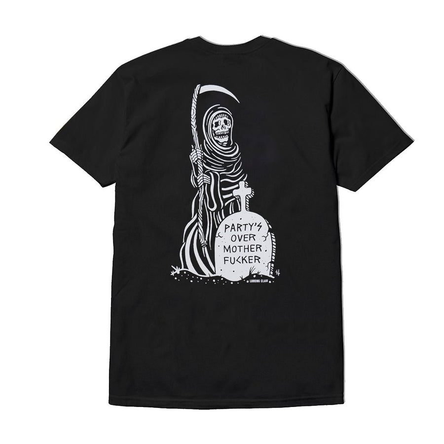 LURKING CLASS PARTYS OVER TEE - BLACK