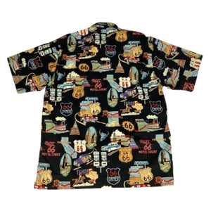 MAUI AND SONS POLO BUTTON DOWN SHORT SLEEVES - BLACK B