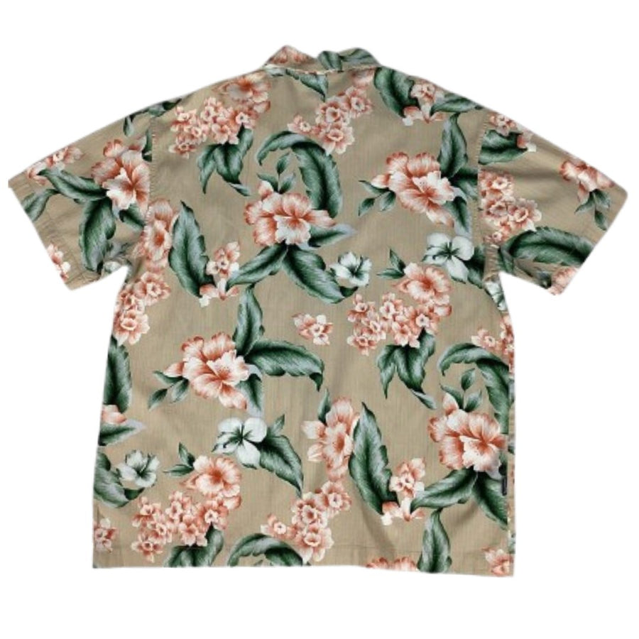 MAUI AND SONS POLO BUTTON DOWN SHORT SLEEVES - FLORAL