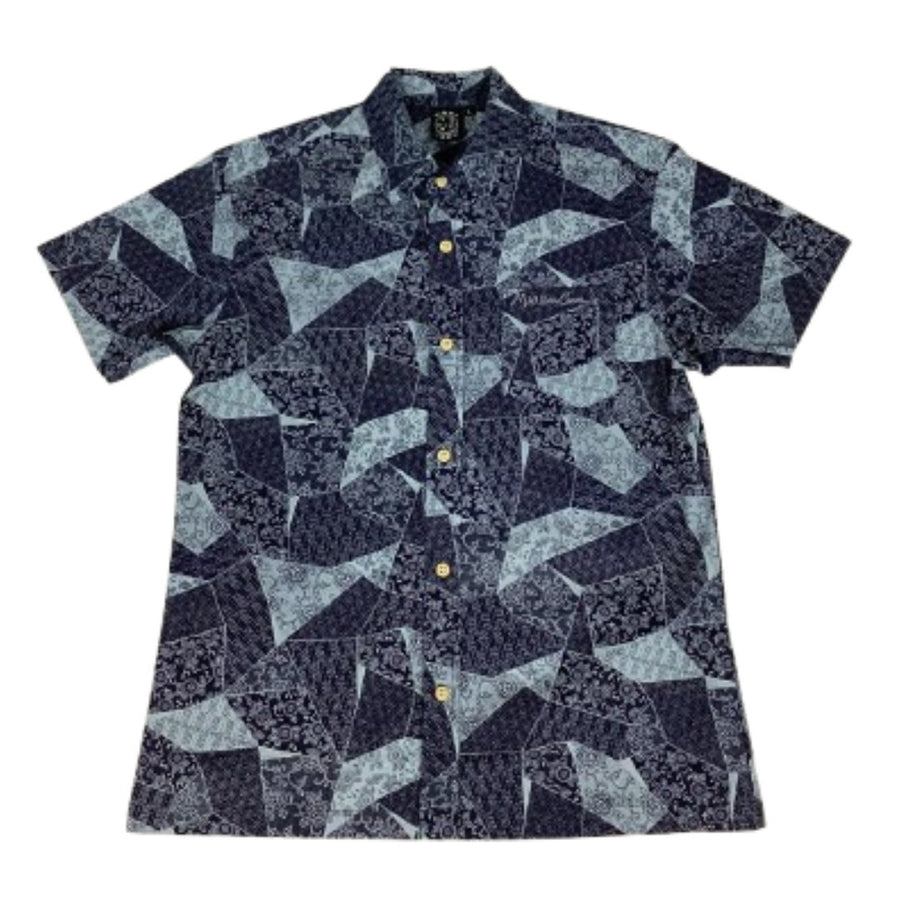 MAUI AND SONS POLO BUTTON DOWN SHORT SLEEVES - NAVY
