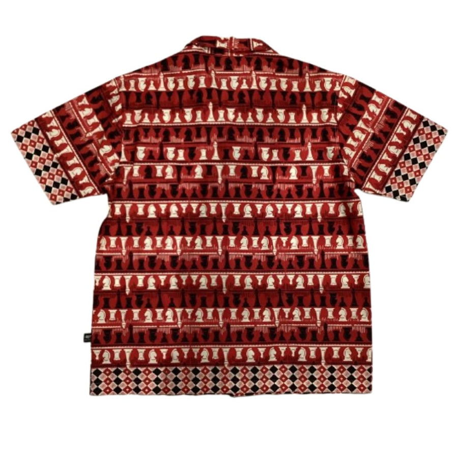 MAUI AND SONS POLO BUTTON DOWN SHORT SLEEVES - RED