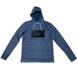 Load image into Gallery viewer, L/S STRIPES HOODIE - BLUE
