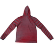 Load image into Gallery viewer, L/S STRIPES HOODIE - RED
