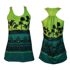 MAUI AND SONS RAZUR BACK TOP LADIES - LME