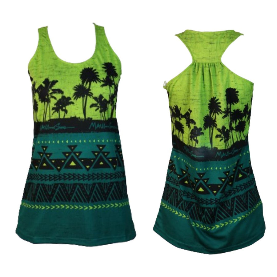MAUI AND SONS RAZUR BACK TOP LADIES - LME