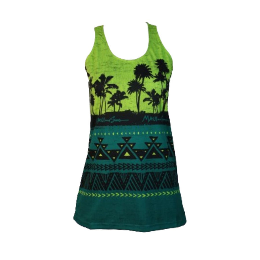 MAUI AND SONS RAZUR BACK TOP LADIES - LME