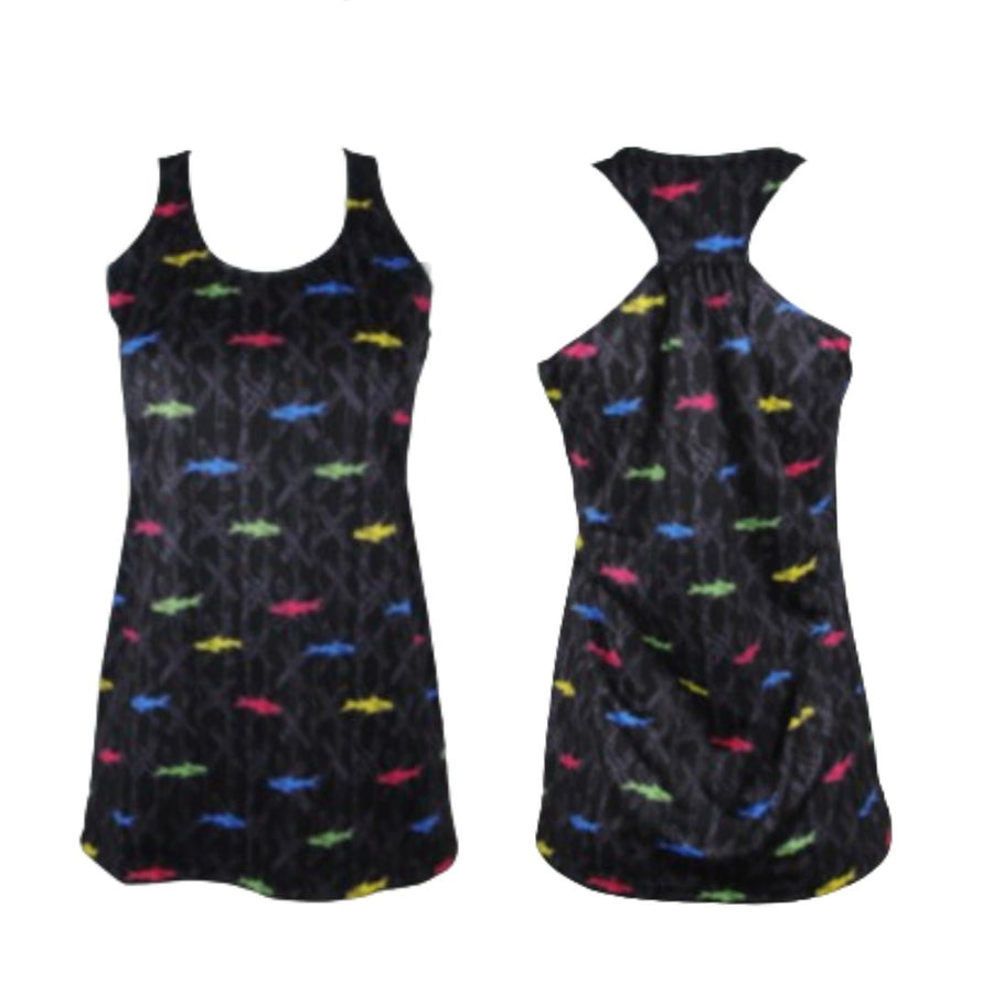 MAUI AND SONS RAZURBACK TOP LADIES - BLK