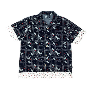 MAUI AND SONS POLO BUTTON DOWN SHORT SLEEVES - BLACK BLKB