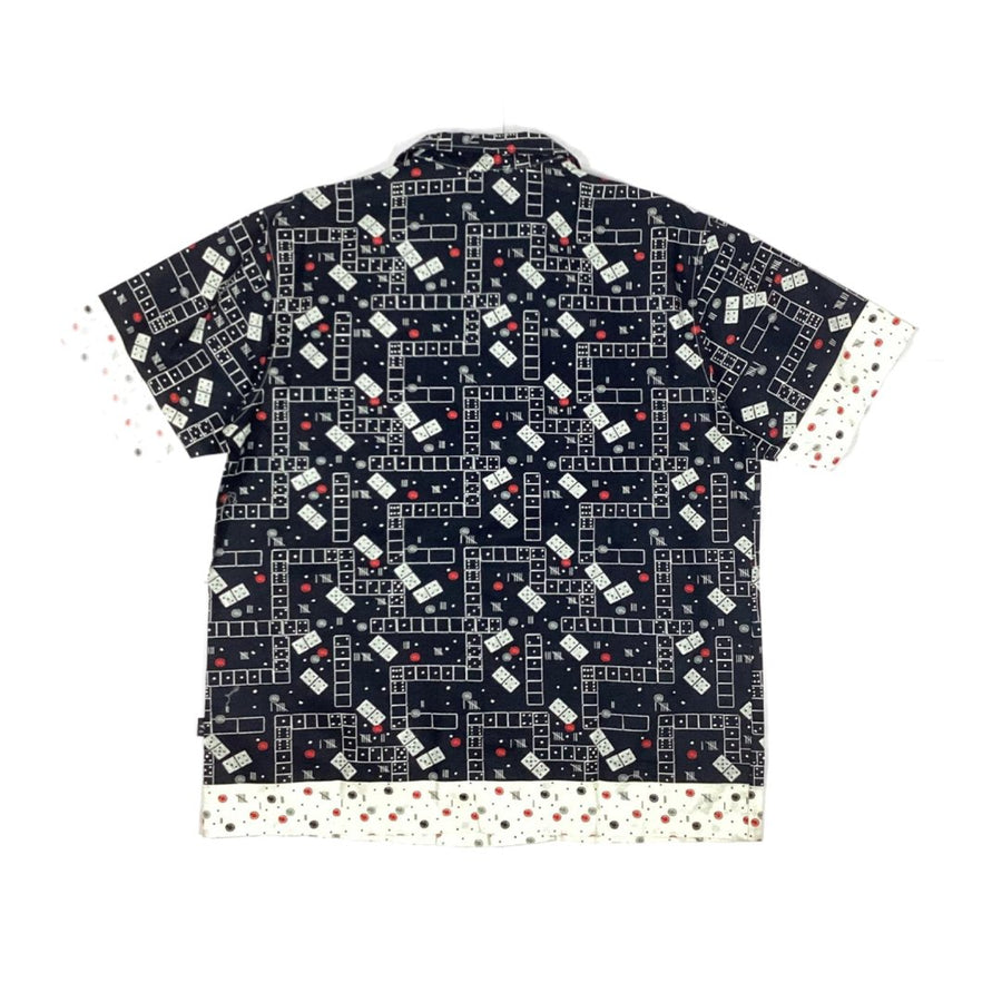 MAUI AND SONS POLO BUTTON DOWN SHORT SLEEVES - BLACK BLKB