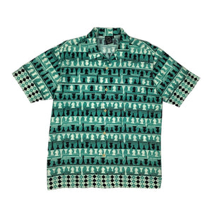 MAUI AND SONS POLO BUTTON DOWN SHORT SLEEVES - TURQUOISE TURQ