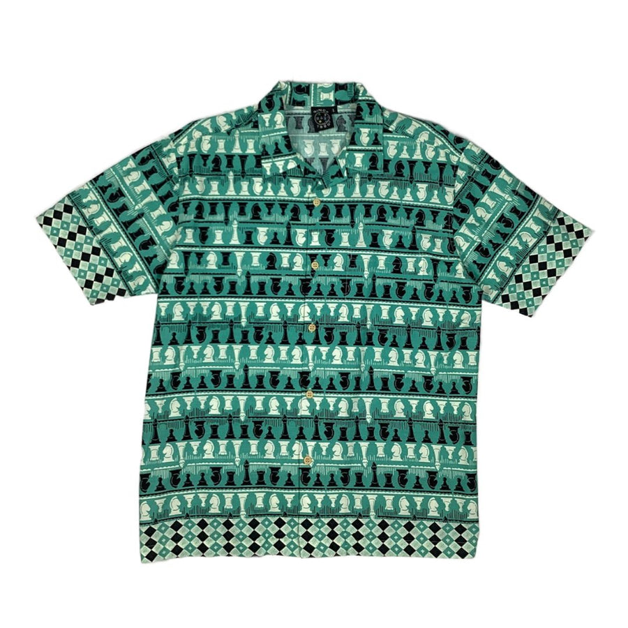 MAUI AND SONS POLO BUTTON DOWN SHORT SLEEVES - TURQUOISE TURQ