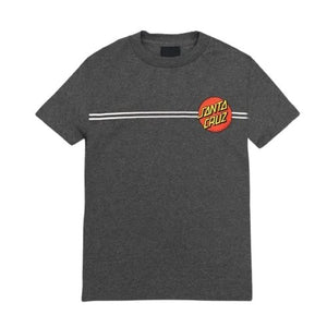 SANTA CRUZ Classic Dot Tee - Charcoal Heather