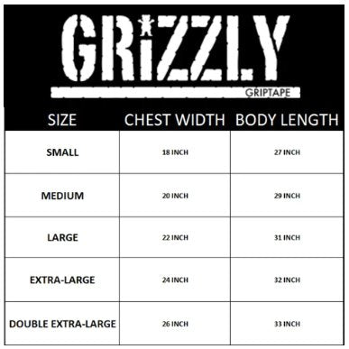 GRIZZLY FIRE FLAME TEE