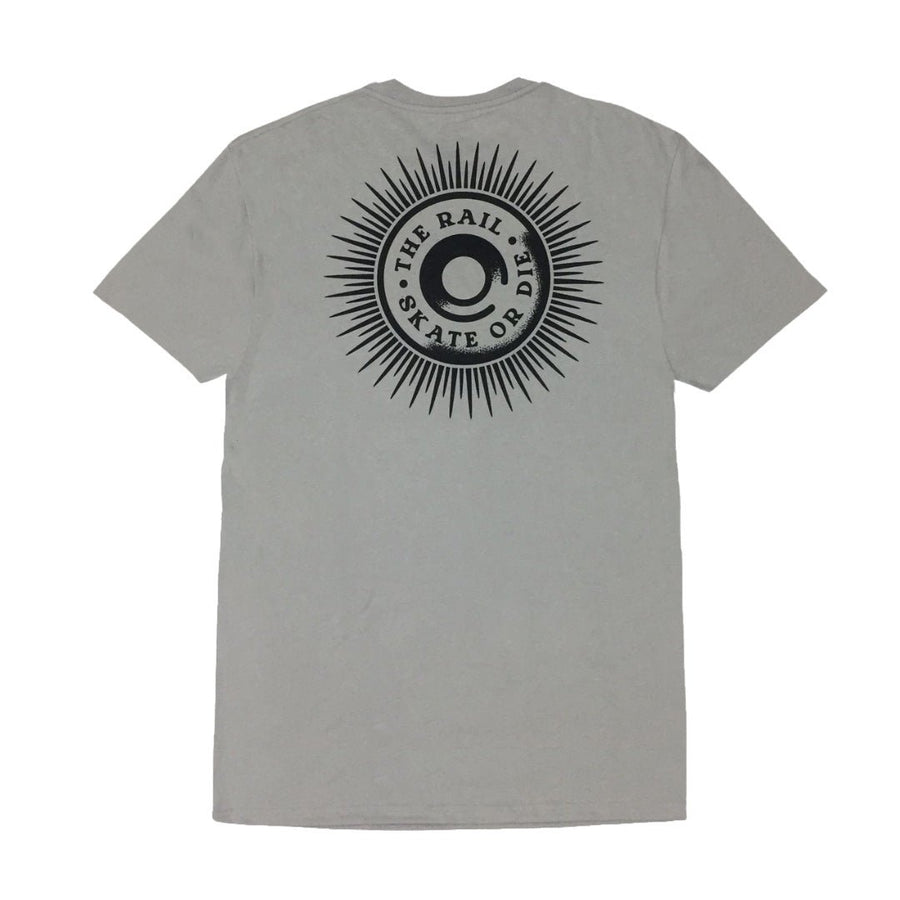 THE RAIL SKATE OR DIE WHEEL TEE
