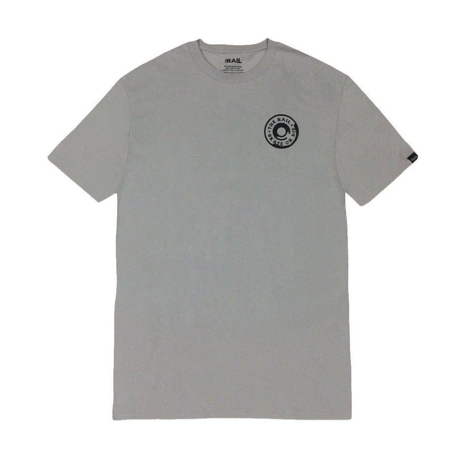 THE RAIL SKATE OR DIE WHEEL TEE