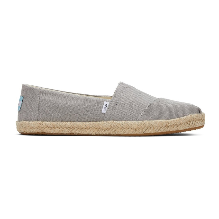 TOMS ALPARGATA - ROPE DRI GRY REC SLUB ALPR ESP CVS (WOMENS)