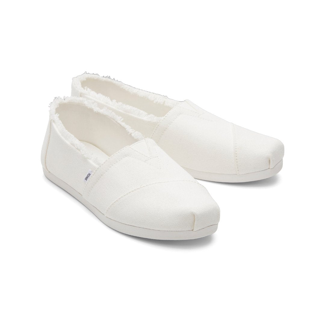 toms white alpargata
