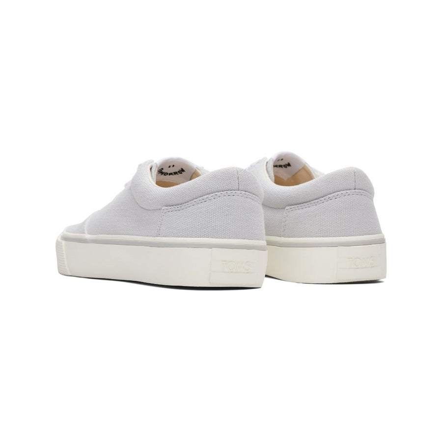 TOMS ALPARGATA FENIX LACE UP-LUN GRY WASHED CVS LACEUP SNEAK (WOMENS)