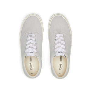 TOMS ALPARGATA FENIX LACE UP-LUN GRY WASHED CVS LACEUP SNEAK (WOMENS)