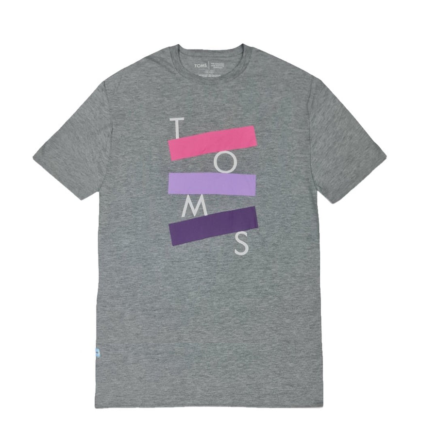 TOMS DECON TEE - GREY