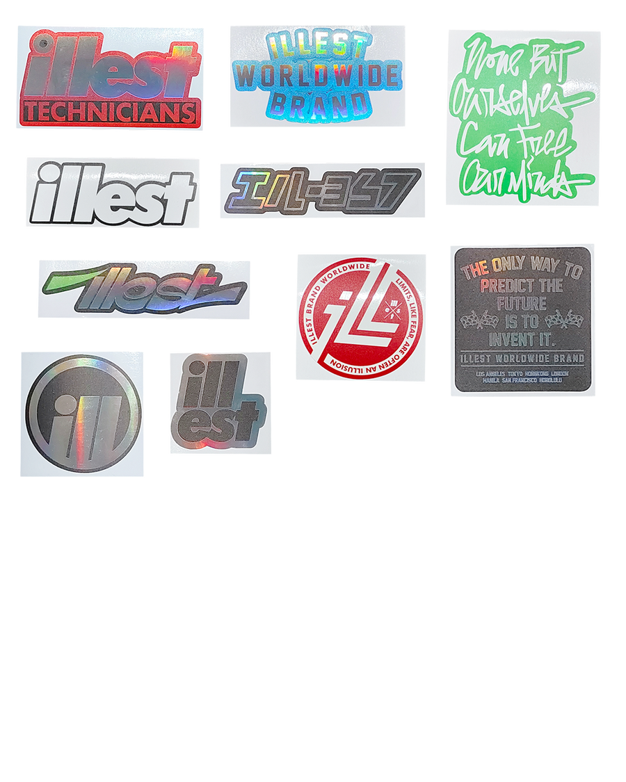 ILLEST MULTI STICKER PACK V1 – The Rail PH