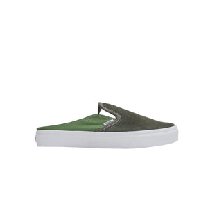 VANS CLASSIC SLIP ON MULE - HAIRY SUEDE GRAPE LEAF