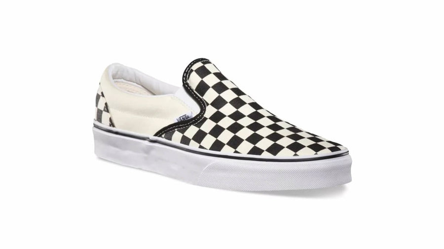 VANS Checkerboard Slip-On - Black/Off-White – The Rail PH