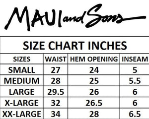 MAUI AND SONS SWIMSHORTS - BLUE