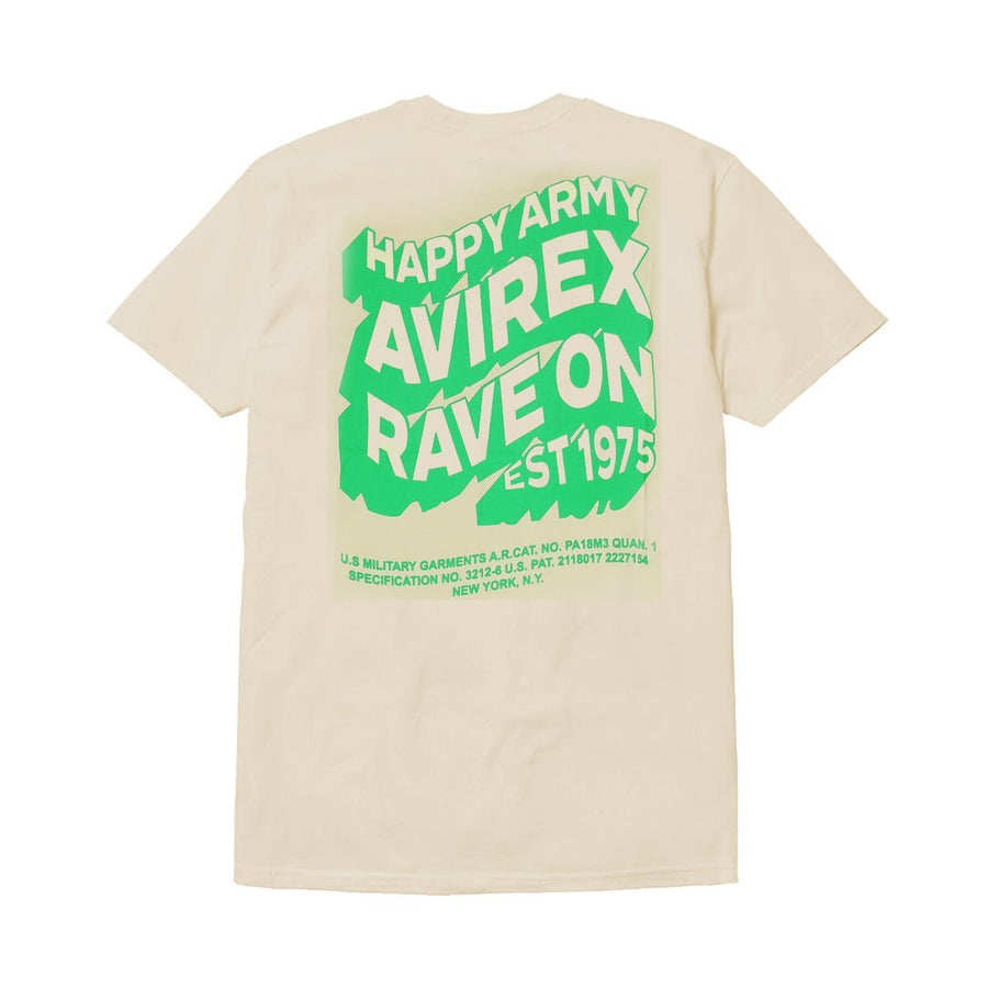 AVIREX HAPPY ARMY TEE
